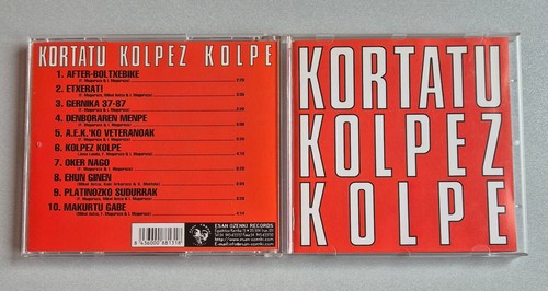 Kortatu kolpez kolpe cd - -,