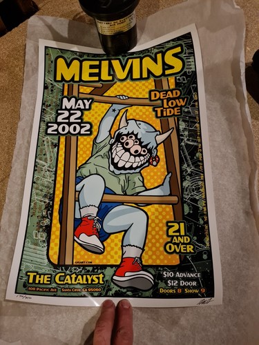 Melvins poster 2002 dead - , /