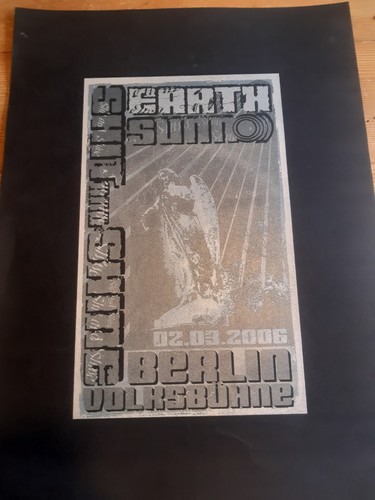 Sunno earth concert print - sunno))),